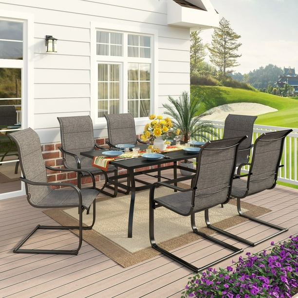 C Spring Patio Chairs