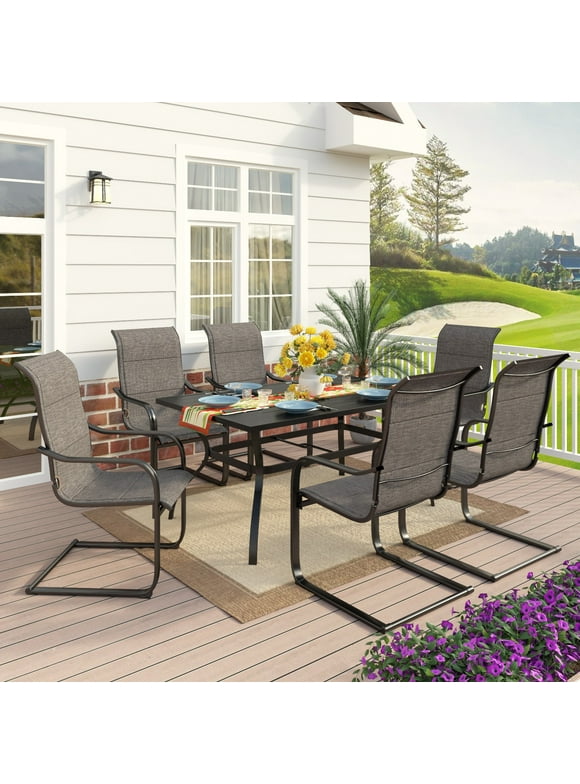 7 Piece Patio Dining Set in Patio Dining Sets