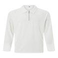 thumbnail image 1 of Stripe Print Men‘s Casual Ribbed Long Sleeve Tops with 1/4 Zipper, 1 of 9
