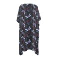 thumbnail image 2 of HELLHERO Polyester Long Kimono Swimsuit Cover Up for Beach Long Loose Free Size Bathing Suit Cover Up Dragonflies, 2 of 6