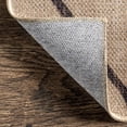 thumbnail image 4 of nuLOOM Billy SpinClean Diamond Easy-Jute Machine Washable Area Rug, 4' x 6', Billy Natural, 4 of 11