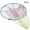 colorful 50cm, variant on Agiufgs Fishing Dip Net Head 15.75 in or 19.69, Foldable Stainless Steel Rim with Nylon Mesh, for Landing Fish From Shore or Boat, Colorful 40cm