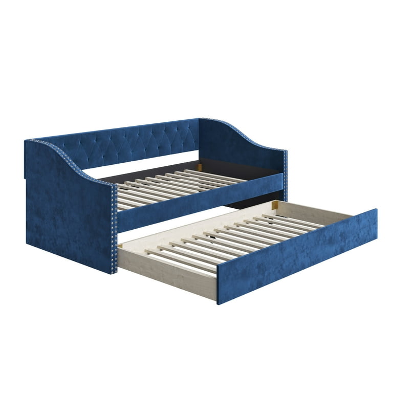 Premier vermont upholstered tufted daybed with trundle bed deals