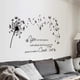 thumbnail image 4 of Pegatinas de Pared JAMW Diente de León Citas Letras Inspiradoras Sencillez, 4 of 5