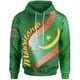 thumbnail image 3 of Sudadera con capucha con estampado de la bandera de Mauritania y el emblema nacional de MR para hombre, ropa informal, sudadera deportiva para niño y niña, 3 of 5