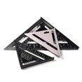 thumbnail image 1 of Regla triangular métrica Aleación de aluminio Transportador profesional Carpintero Cuadrado Herramienta de medición de alta precisión para carpintero Ingeniero Techador (1pc, ShuxiuWang 8390605805905, 1 of 1