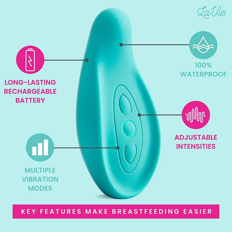 Lunobaby Lactation Massager - Breastfeeding Essentials For Clogged Milk  Ducts And Breast Mastitis Relief