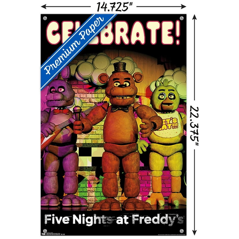 FNAF Five Nights at Freddy's フィギュア　ポスター FNAF Five Nights at Freddy's フィギュア ポスター FNAF Five Nights
