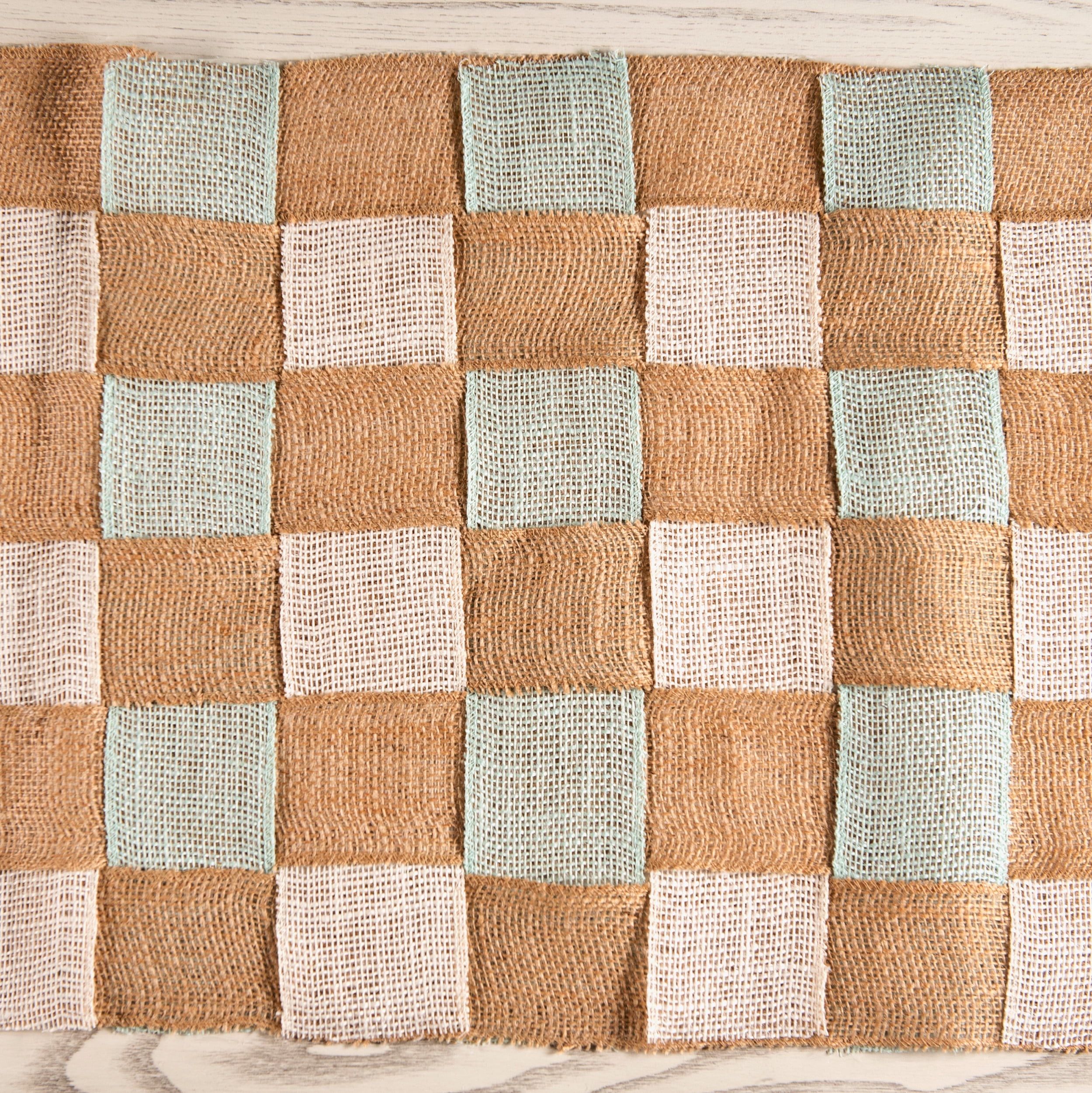 Love, Laugh, Craft Spring Burlap Table Runner Project Kit, Precut, Adult, Multi-Color