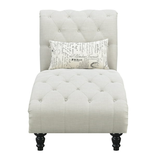 Emerald Home Hutton Ii Ivory Chaise With On Tufting Nailhead Trim And Turned Legs Com - Hutton Chaise Lounge Emerald Home Hutton Ii Ivory Chaise With On Tufting Nailhead Trim And Turned Legs Com - Hutton Chaise Lounge