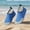 Blue, variant on Girls Water Shoes For Beach Pool Outdoor Lightweight Non Slip Comfortable Sandals For Toddler Kids 2 10 Years