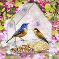 thumbnail image 5 of Window bird feeder for outdoor use with 3 strong suction cups, 5 of 5