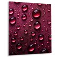 thumbnail image 2 of Designart "Rain-Kissed Red Rose XIII" Roses Metal Wall Art, 2 of 5