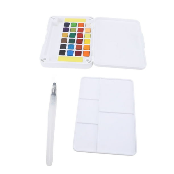 Kit de Arte de Color de Agua, Juego de Pinta de Acuarela Portátil para El Hogar