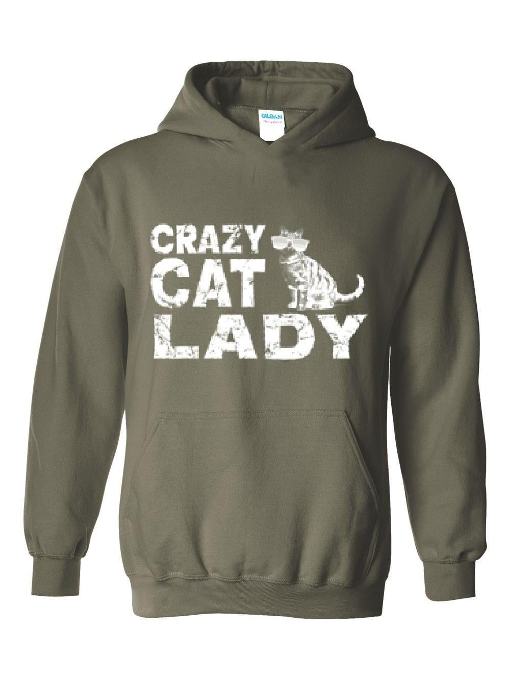 Mom's Favorite - Unisex Crazy Cat Lady Hoodie Sweatshirt ...