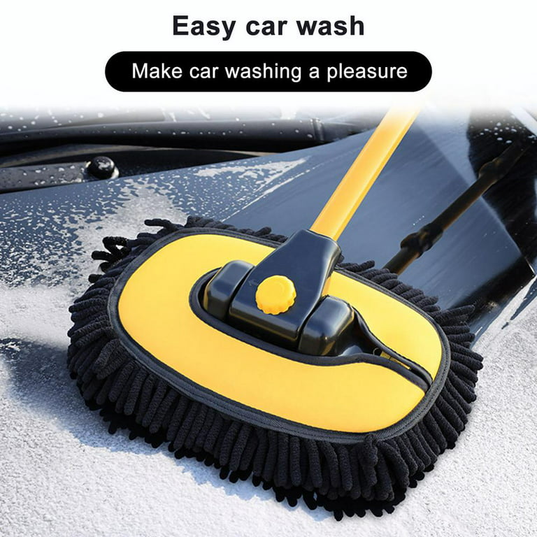 2 in 1 Car Wash Mop Kit Telescopic Rotation Car Washing Wyz20440 - China Car  Mop to Wash Car, Mop Long Handle