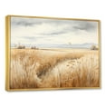 thumbnail image 2 of Designart "Meadow Peacefulness In The Prairie V" Prairies Floater Framed Canvas Wall Art, 2 of 5