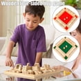 thumbnail image 4 of Wooden Board Game A Classic Family Math Game for Kids Family Party Gift Durable New, 4 of 4