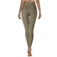 thumbnail image 2 of Hat and Beyond Women's Waistband Compression Stretchy Yoga Leggings, 2 of 6