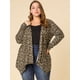 thumbnail image 2 of Cárdigan TalGrande Estampado De Leopardo Frente Abierto PaMujer Beige-Leopardo 4XL, 2 of 6
