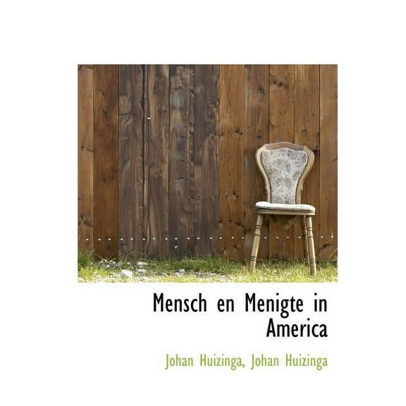 Mensch En Menigte in America (Hardcover)