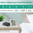 thumbnail image 3 of ThermoPro TP50 Digital Hygrometer Indoor Thermometer Room Thermometer and Humidity Gauge with Temperature Humidity Monitor, 3 of 9