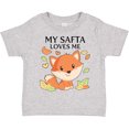 thumbnail image 3 of Inktastic My Safta Loves Me- little fox Boys or Girls Toddler T-Shirt, 3 of 5