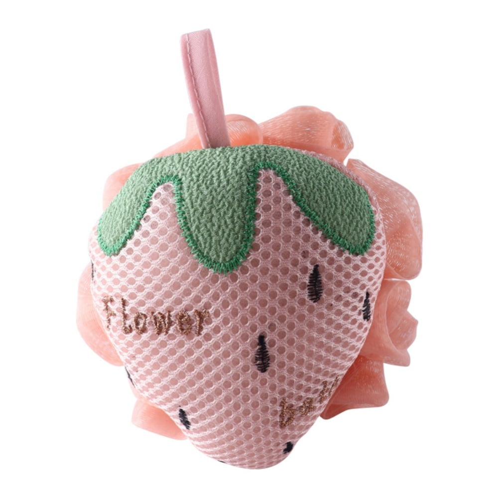 1 Pieces Cartoon Bath Loofahs Kids Body Loofahs Cartoon Shower Loofahs Cute Bath Sponges Pouf