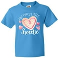 thumbnail image 3 of Inktastic Pop Pop's Little Sweetie with Pink Heart Cookie Youth T-Shirt, 3 of 5