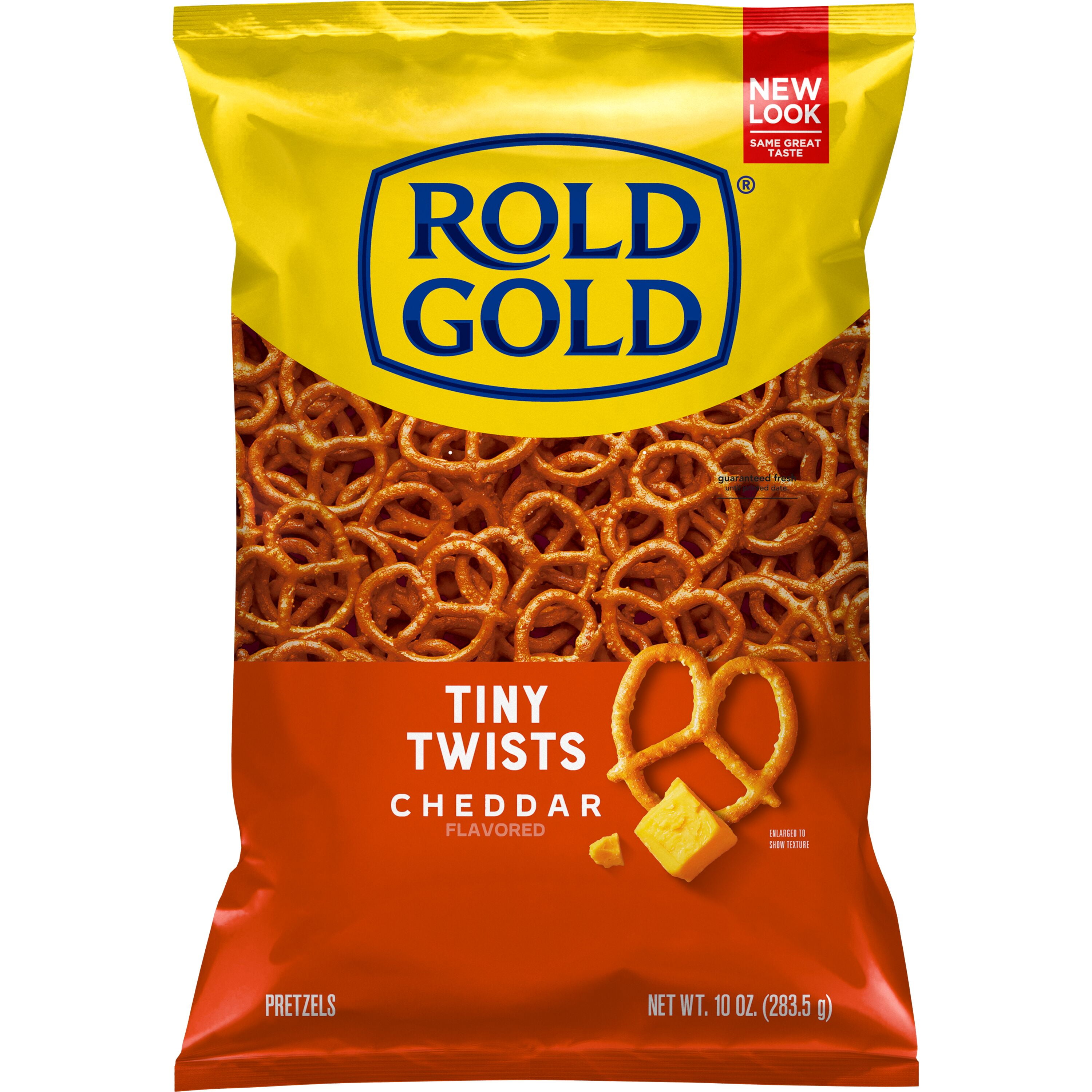 Rold Gold Tiny Twists Cheddar Flavored Pretzels, 10 Oz.