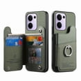 thumbnail image 2 of Compatible with Oppo Reno13 F 4G/ Oppo Reno13 F 5G Phone Case with Card Clip Holder Leather + TPU + PC Phone Protective Case, 2 of 5