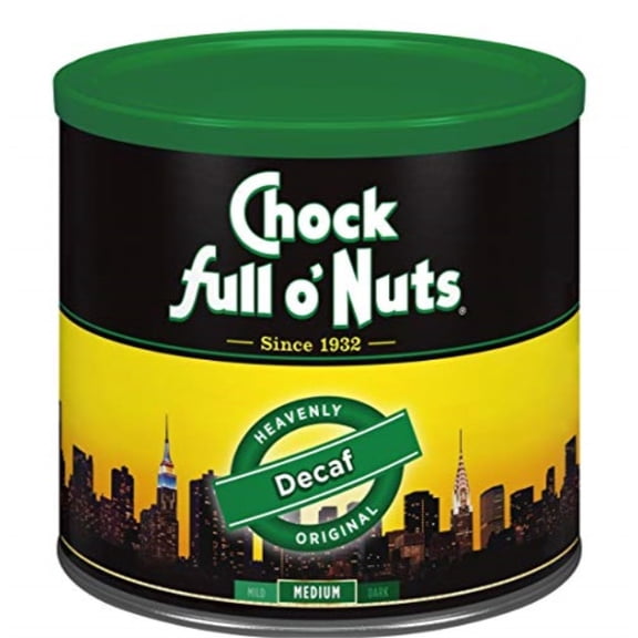Chock Full O' Nuts Decaffeinated Coffee, 33.9 Ounces