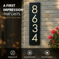 thumbnail image 6 of Mega Handles 5" Outdoor House Numbers | Wall Mounted Numbers for Address | Heavy Duty Metal Numbers | Installation Kit Included, 6 of 8