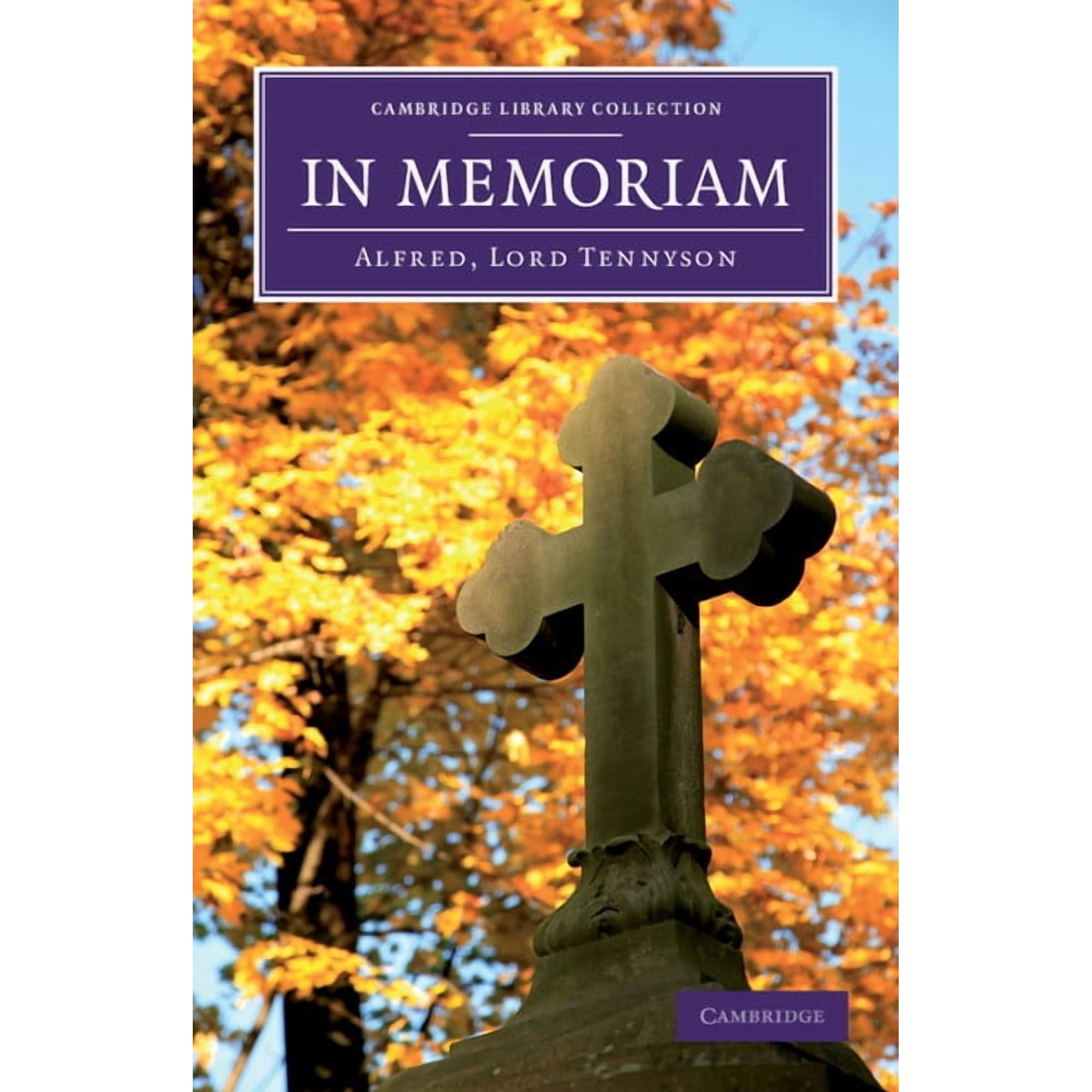 Cambridge Library Collection - Fiction a In Memoriam (Paperback)