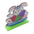 thumbnail image 2 of Ounissouiy 2 juegos de adornos de de conejo, decoraciones de Pascua, exquisito cartel de dibujos animados Multicolor, manualidades para álbum de Artesanía JM00284 Ounissouiy HA030583-02, 2 of 6