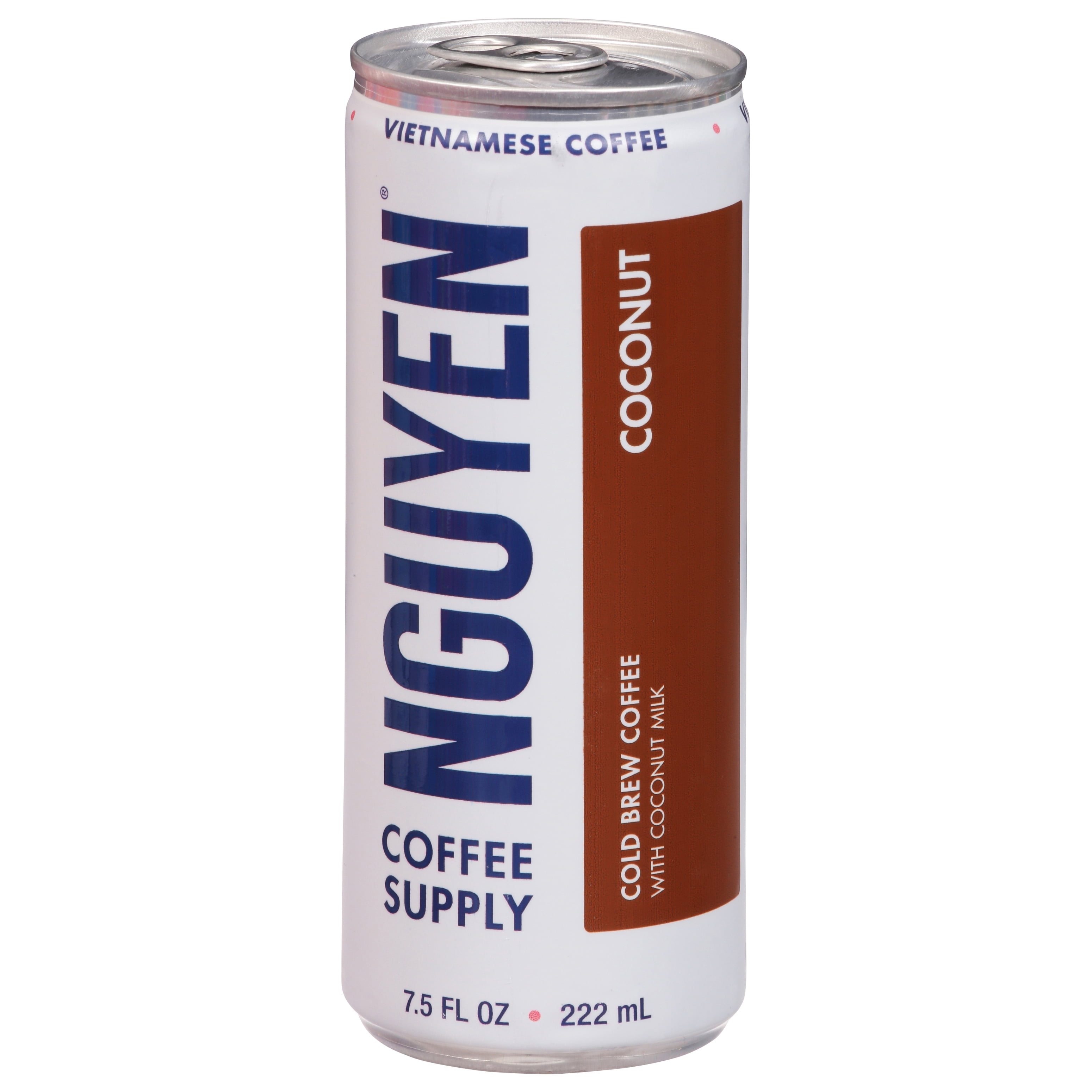 (12 pack) Nguyen Coffee Supply Vietnamese Coconut Latte - 7.5 fl oz Can