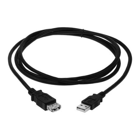 6' Serial Extension Cable - 6 ft USB 2.0 A Male to A Female Extension Cable