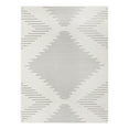 thumbnail image 2 of Unique Loom Kai Collection Area Rug - Warrior (9' x 12' Rectangle Ivory and Gray), 2 of 6