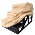 thumbnail image 3 of Clearance! Pet Stairs 3 Steps Indoor Dog Cat Steps Ramp Ladder for Puppies Up to 55 lbs, Beige, 3 of 8