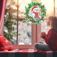 thumbnail image 3 of Pintura de diamante Guirnalda de Navidad con pintura de diamante 5D, guirnalda redonda DIY, juego de adornos para ventana, pared, puerta, decoración, adultos y niños Abanopi Pintura de diamante, 3 of 7