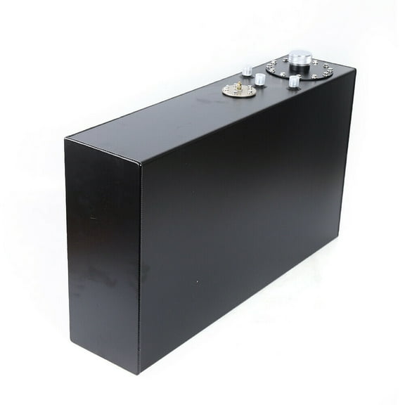 1 PCS Black 14 Gallon/ 65 L Aluminum Fuel Tank, Fit for Street Rods/ Street/ Jeeps/ Boats