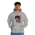 thumbnail image 3 of Jimi Hendrix Cartoon Portrait Hoodie, Black History Icon Sweatshirt, 3 of 3