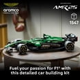 thumbnail image 3 of LEGO Technic Aston Martin Aramco AMR25 F1 Car - Building Set for Adults, Ages 18+ - Model Car Kit with Detailed Features - Bedroom or Desk Decor - Gift for Men & Women - 42240, 3 of 7