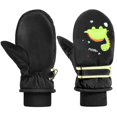 thumbnail image 1 of Guantes de Esquí para Niños MoKo, Mitones Térmicos a Prueba de Viento, Color Negro, 1 of 7
