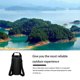 thumbnail image 2 of Yuarrent Bolsa seca impermeable de PVC 10L 15L 20L buceo al aire libre plegable hombre mujer playa bolsa de natación Rafting río océano Deportes acuáticos Negro 20L Yuarrent AP1617-09B, 2 of 6