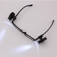 thumbnail image 5 of Adjustable 360-Degree Clip-On Reading Light with LED for Glasses Portable ABS Plastic, 5 of 5