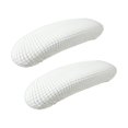 thumbnail image 3 of veasfak Office Chair Armrest Covers Removable Comfortable Elastic Protective Sleeve Machine Washable Slipcovers Arm Rest Covering white, 3 of 9