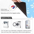 thumbnail image 4 of Yayeee Magnetic Dishwasher Cover for The Front Decoration Home Kitchen Machine Sticker Protector, Snowflake Pattern, 4 of 6