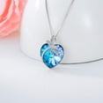 thumbnail image 7 of WINNICACA S925 Sterling Silver Dragonfly Pendant Necklace with Blue Heart Crystal, Fashion Jewelry, Birthday Anniversary Mothers Day Valentines Day Gifts for Women, 7 of 7