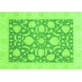 thumbnail image 1 of Ahgly Company Indoor Rectangle Oriental Green Traditional Area Rugs, 6' x 9', 1 of 4